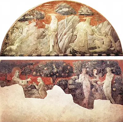 Creation of the Animals and Creation of Adam Paolo Uccello